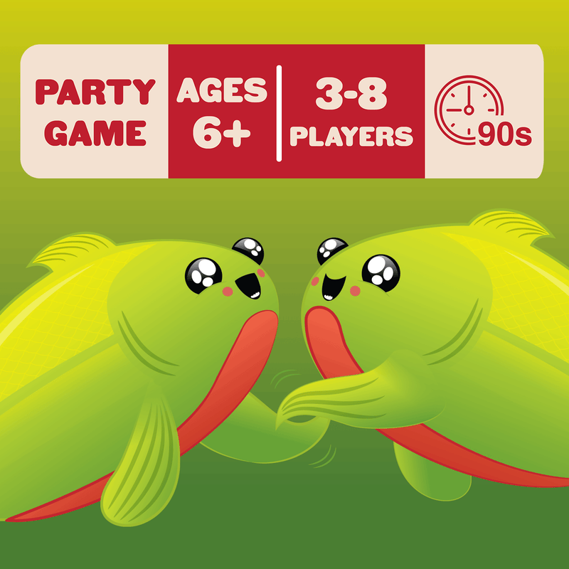 Happy Salmon - Green Fish Box
