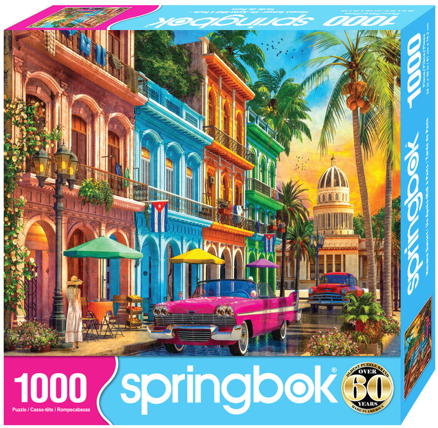 Havana Sunset 1000 Piece Puzzle
