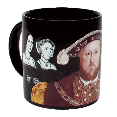 Henry VIII & His Disappearing Wives Heat Transforming Mug