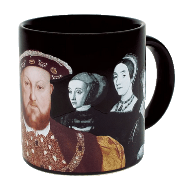 Henry VIII & His Disappearing Wives Heat Transforming Mug