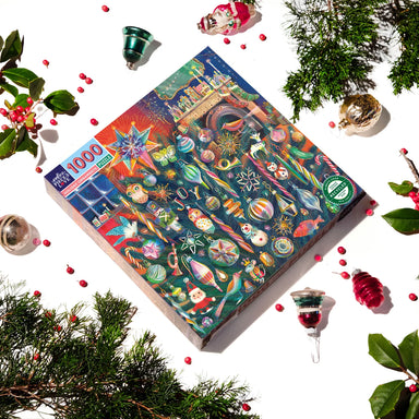 Holiday Ornaments 1000 Piece Puzzle