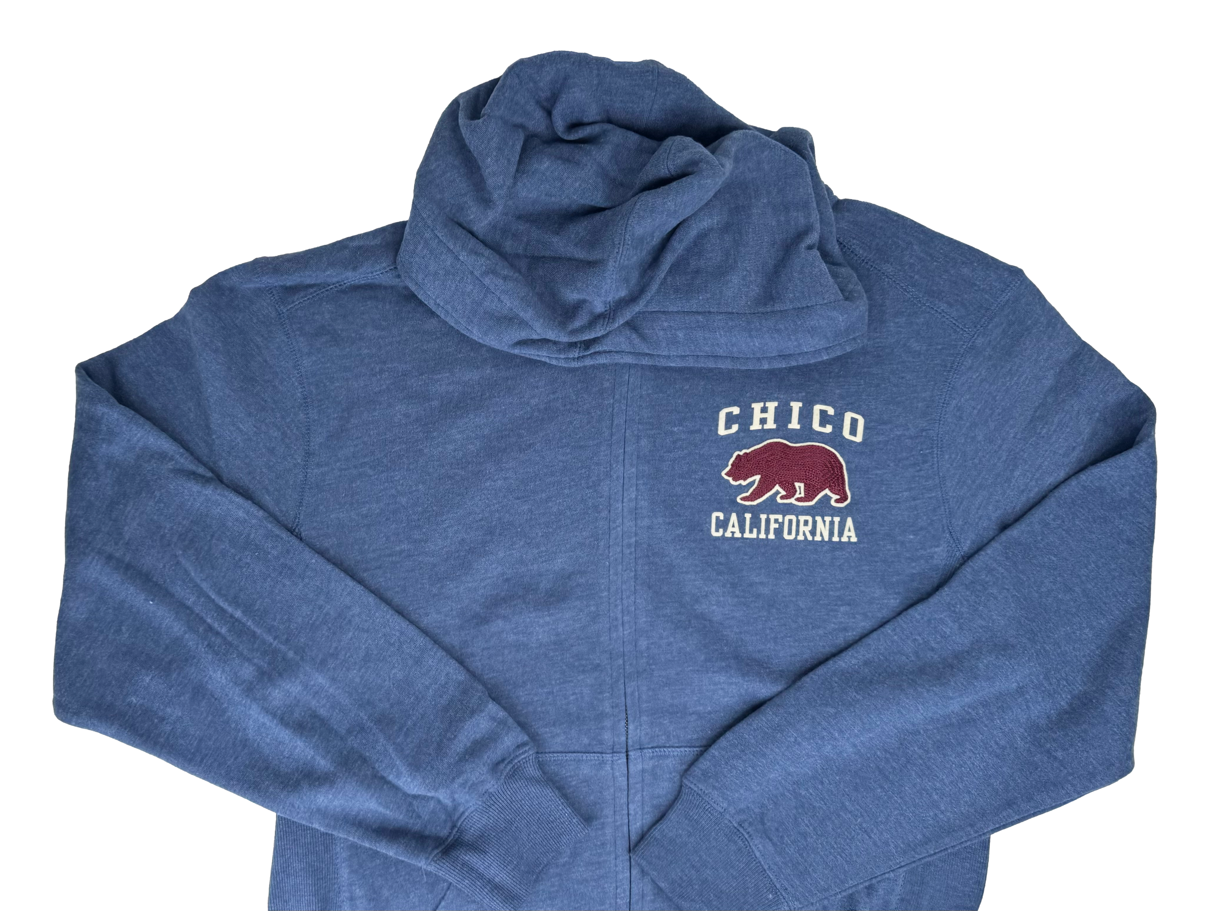 LAKE Chainmail Bear Logo Chico Hooded Zip Sweatshirt