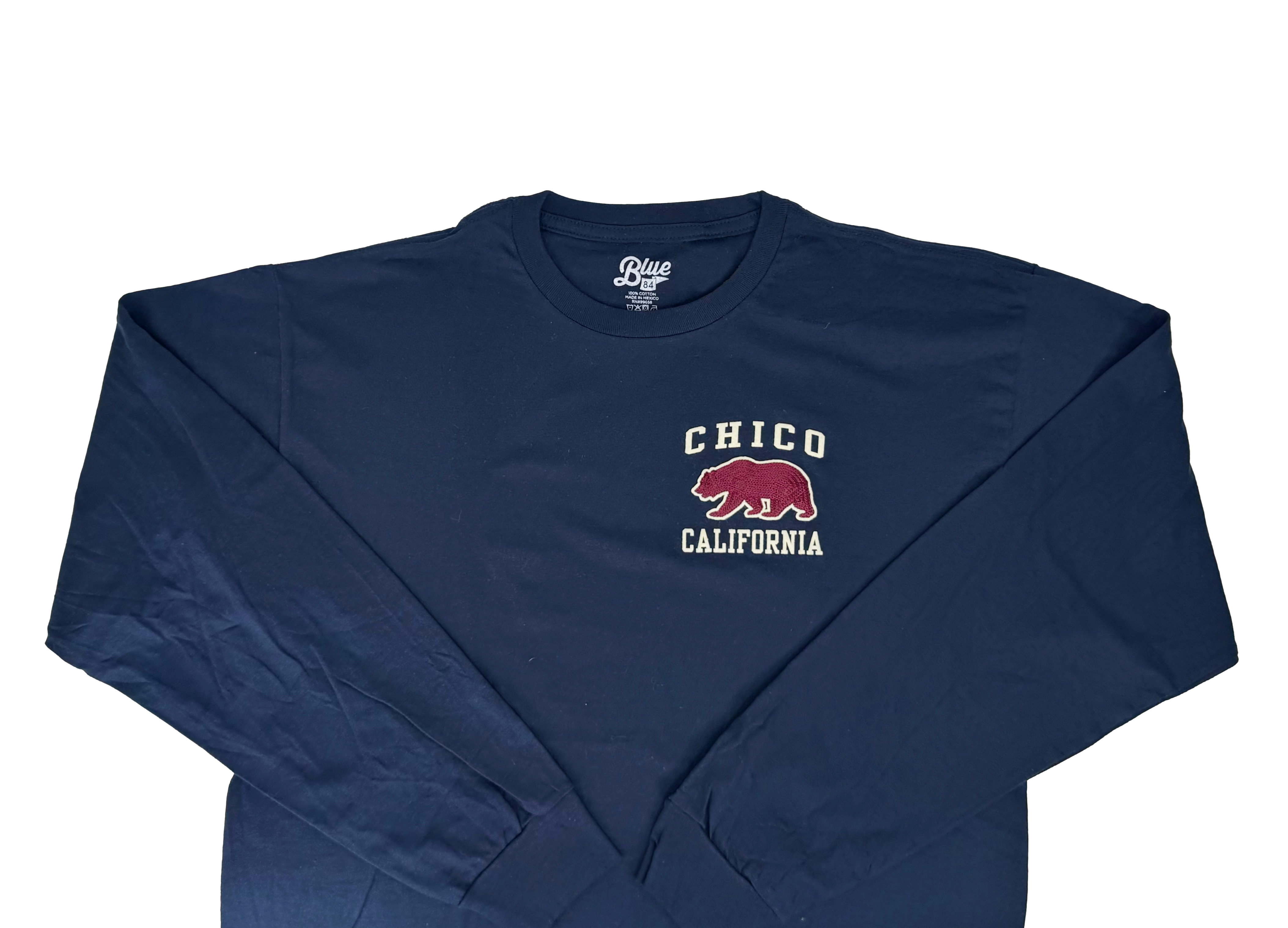 Chainmail Bear Logo Long Sleeve Chico T-shirt