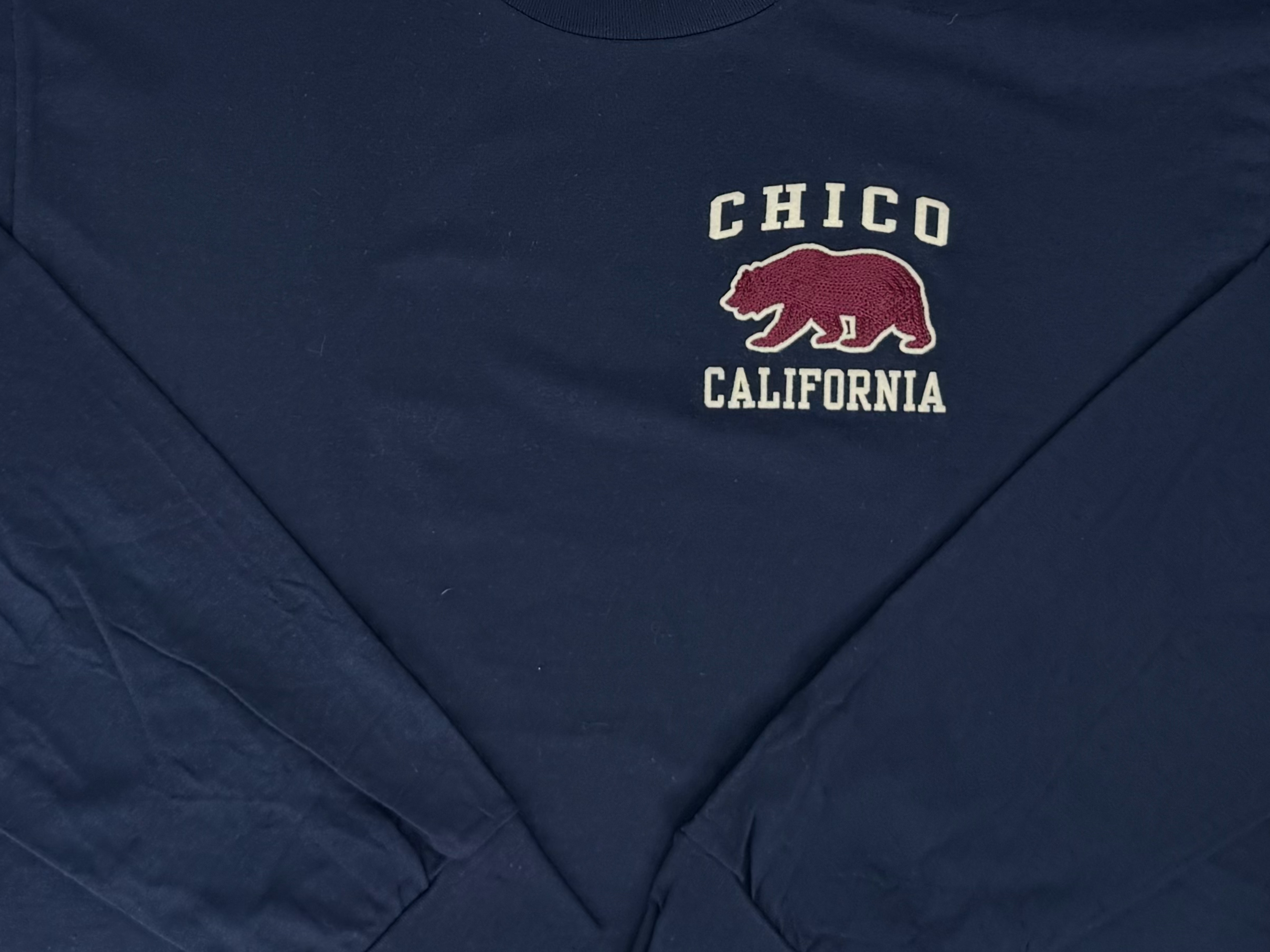 Chainmail Bear Logo Long Sleeve Chico T-shirt