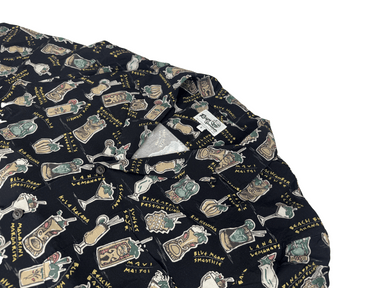 Reyn Spooner Maui Mai Tai Button Front Short Sleeve Camp Shirt