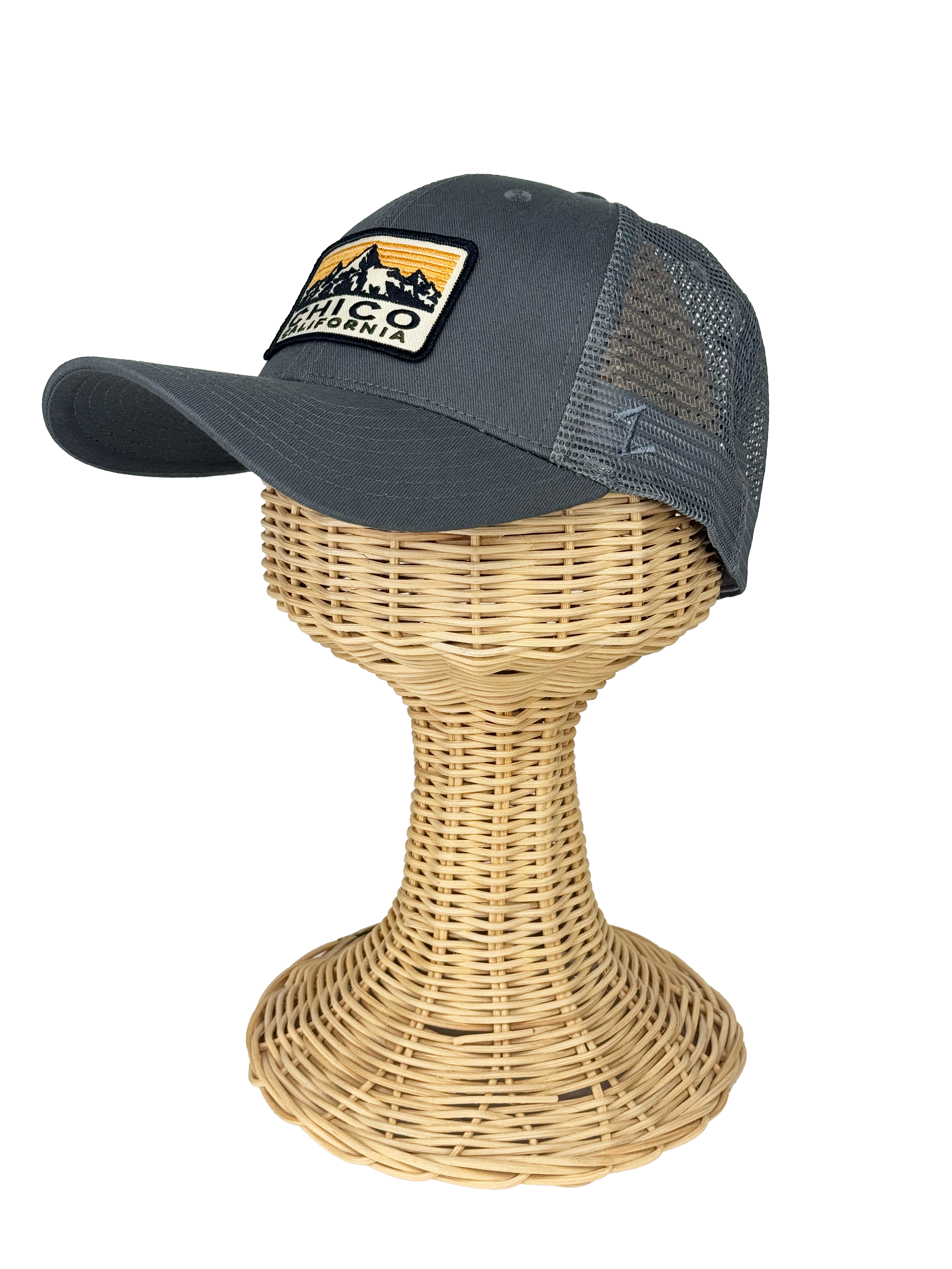 Trucker Style Chico Hat - Sine Dine Mountains Logo