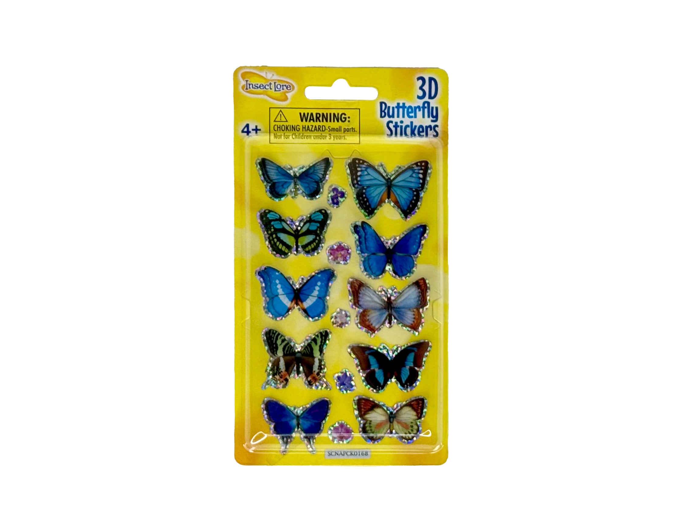 INSECT LORE 3D Foil Butterfly Stickers