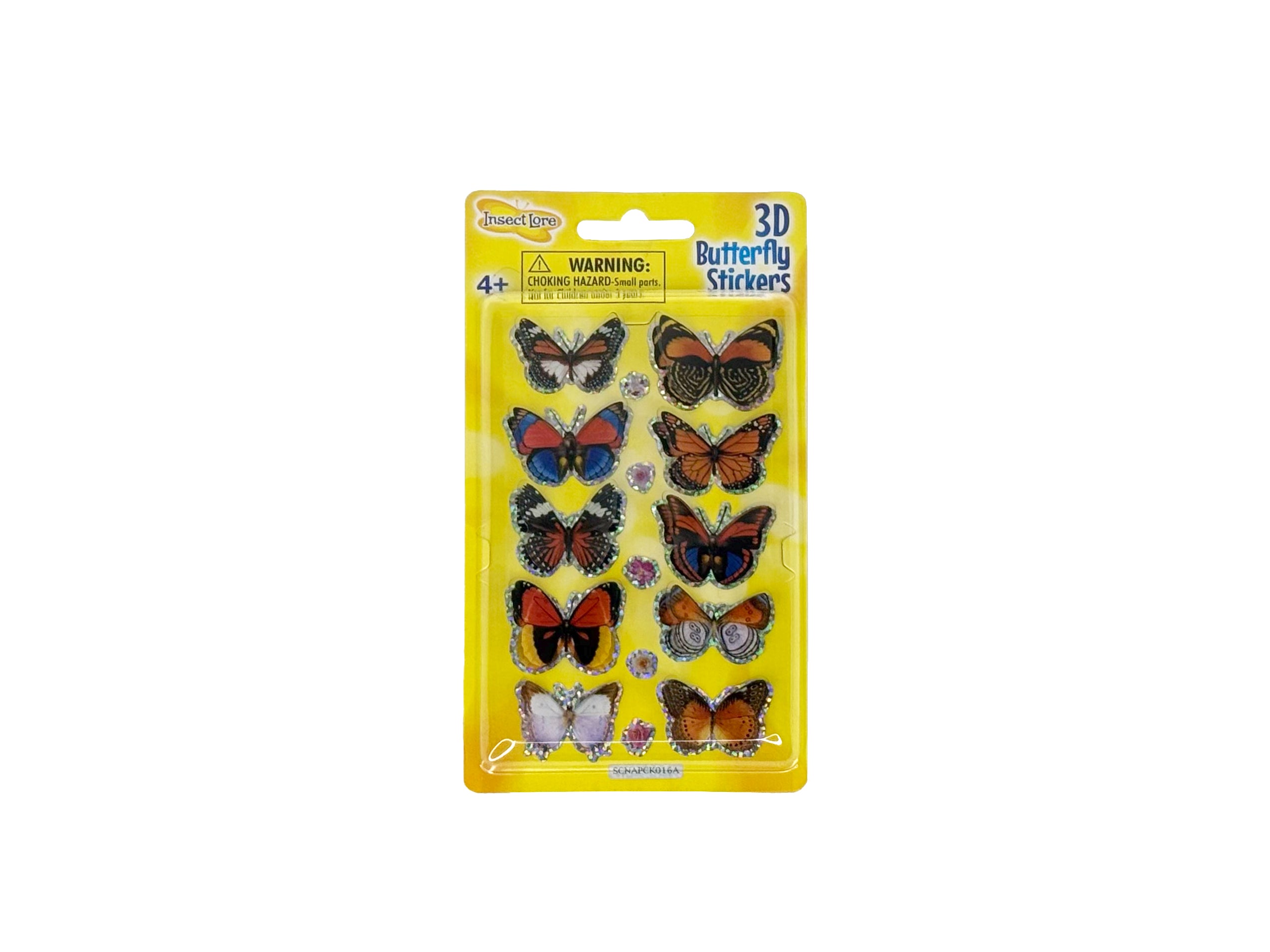INSECT LORE 3D Foil Butterfly Stickers