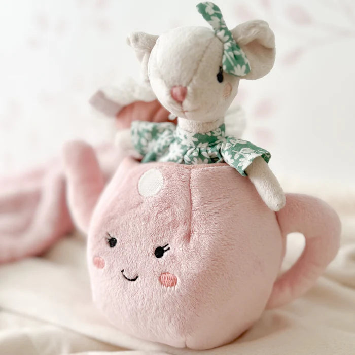 Mon Ami Time For Tea Teapot and Mouse Activity Set