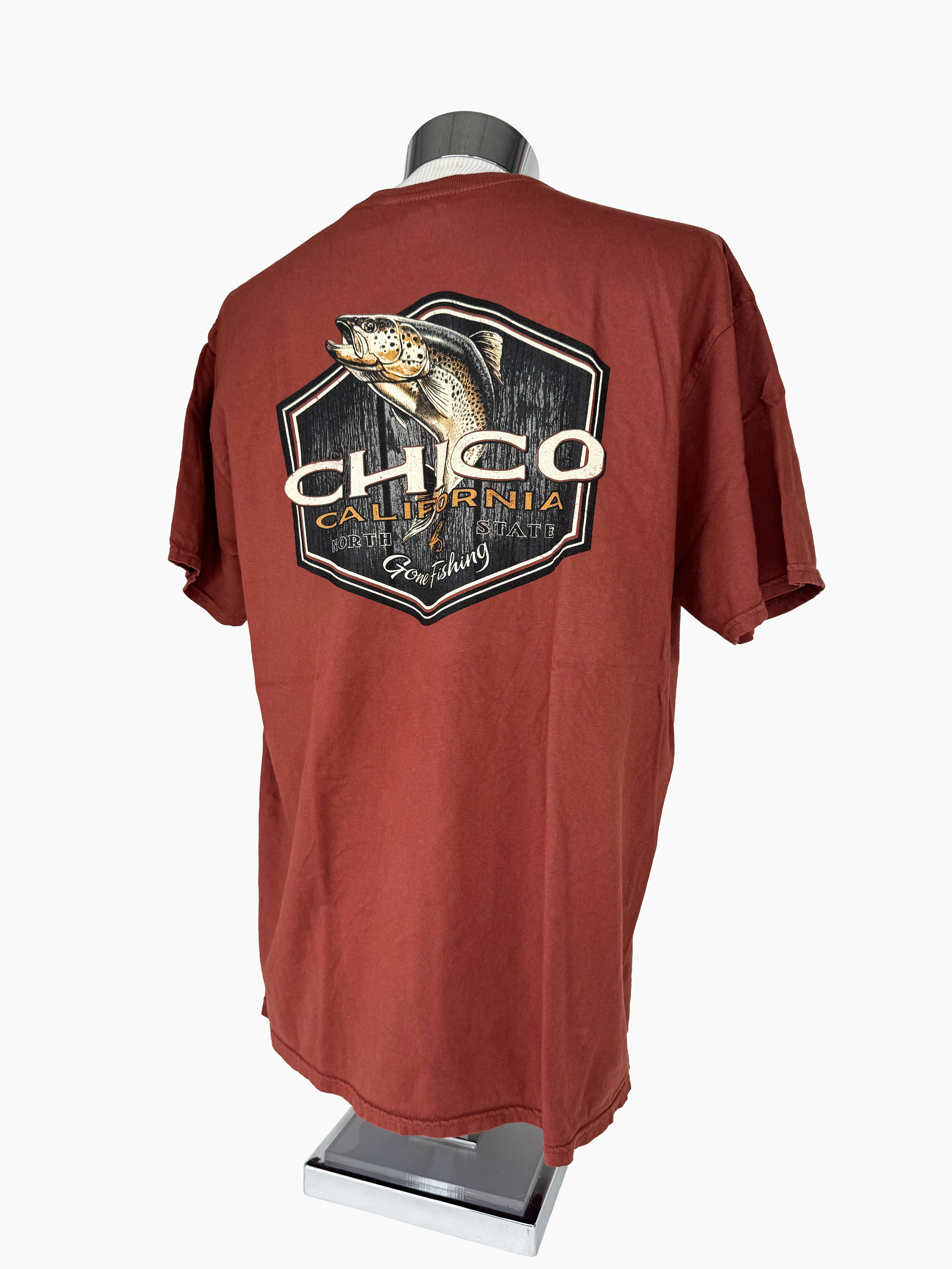 Sureness Trout Chico T-Shirt - Redwood Redwood S 84887103