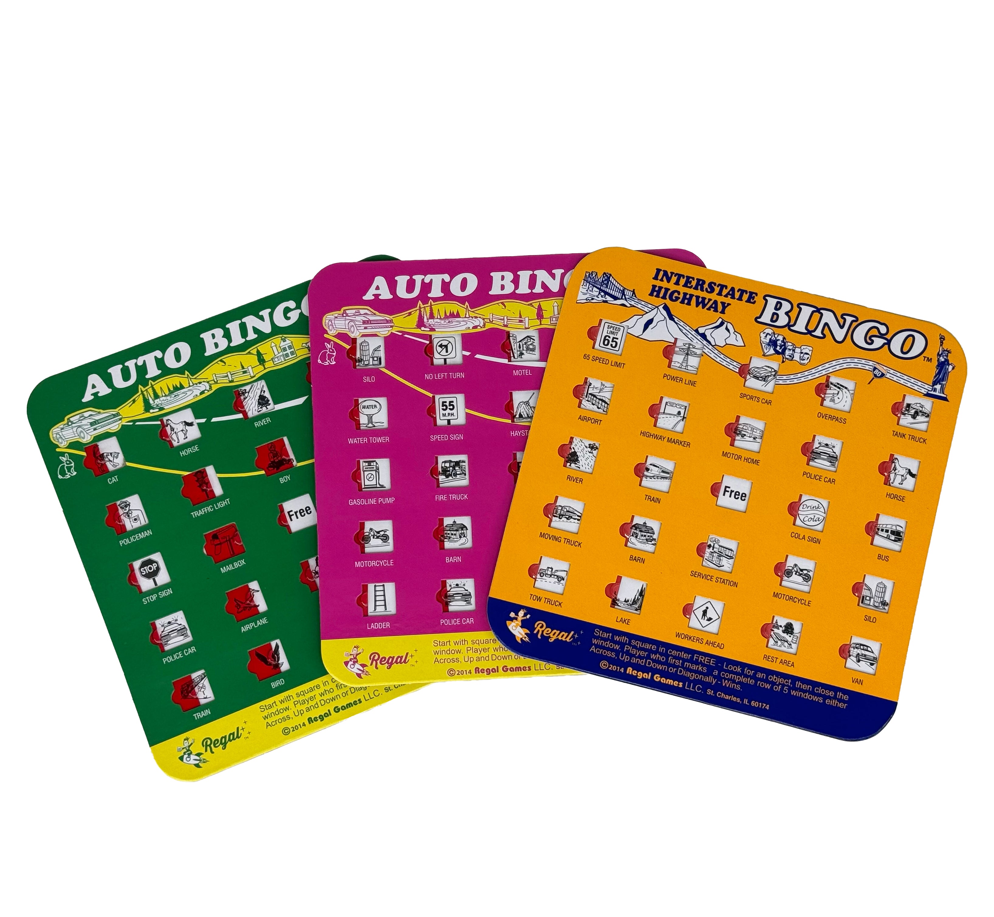 Auto Bingo (Single Card) - Random Card/Color