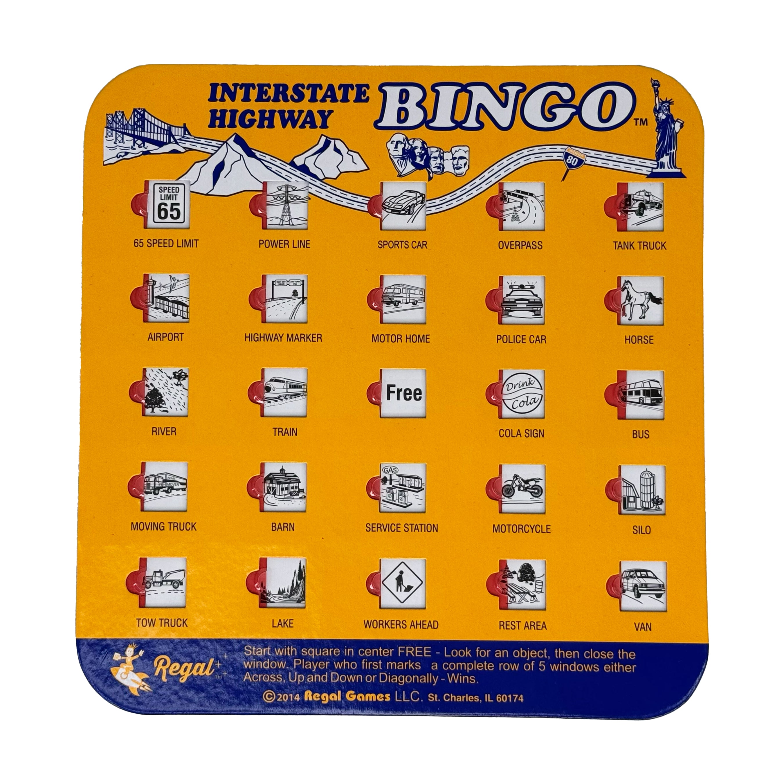 Auto Bingo (Single Card) - Random Card/Color