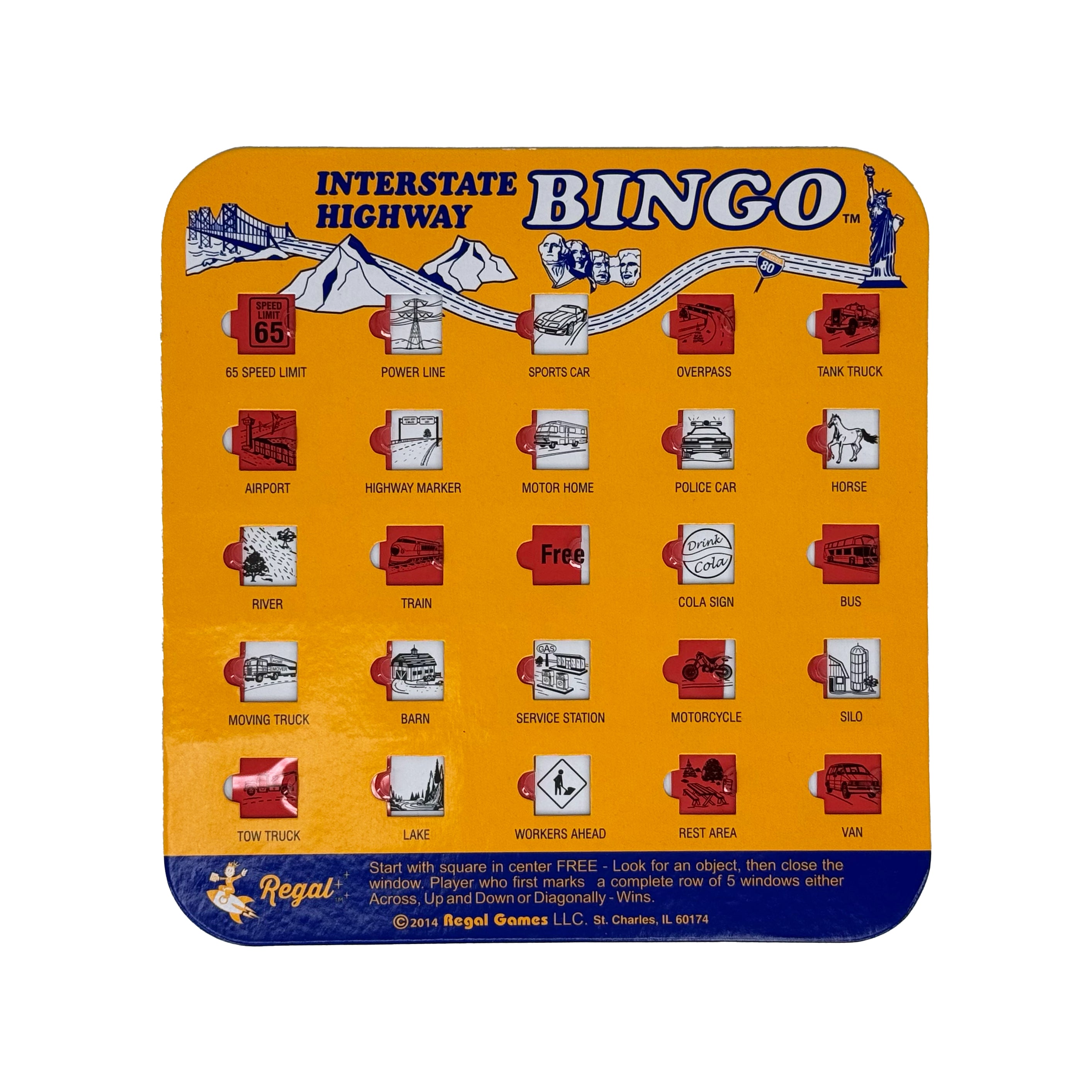 Auto Bingo (Single Card) - Random Card/Color