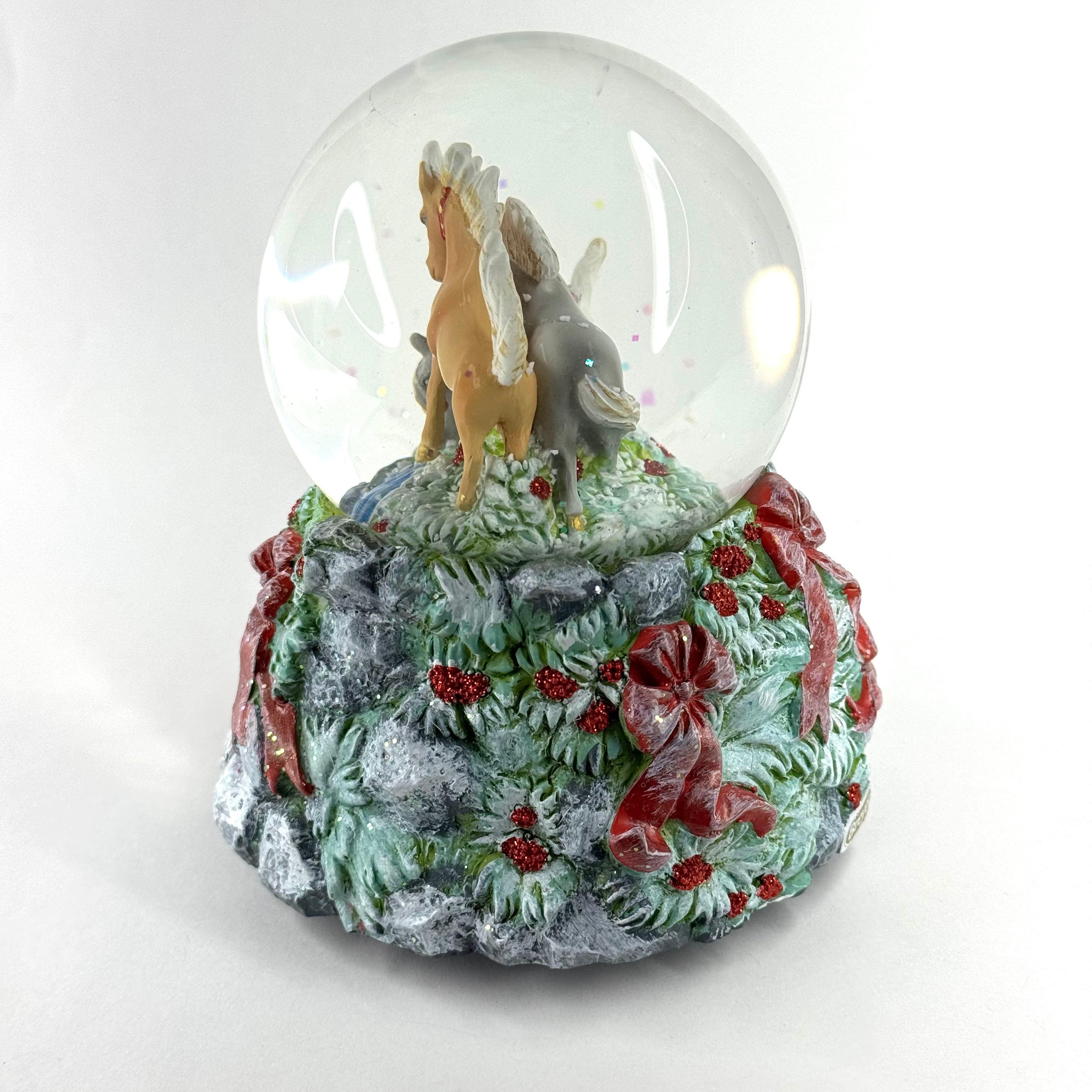 Breyer Winter Woodland Musical Snowglobe