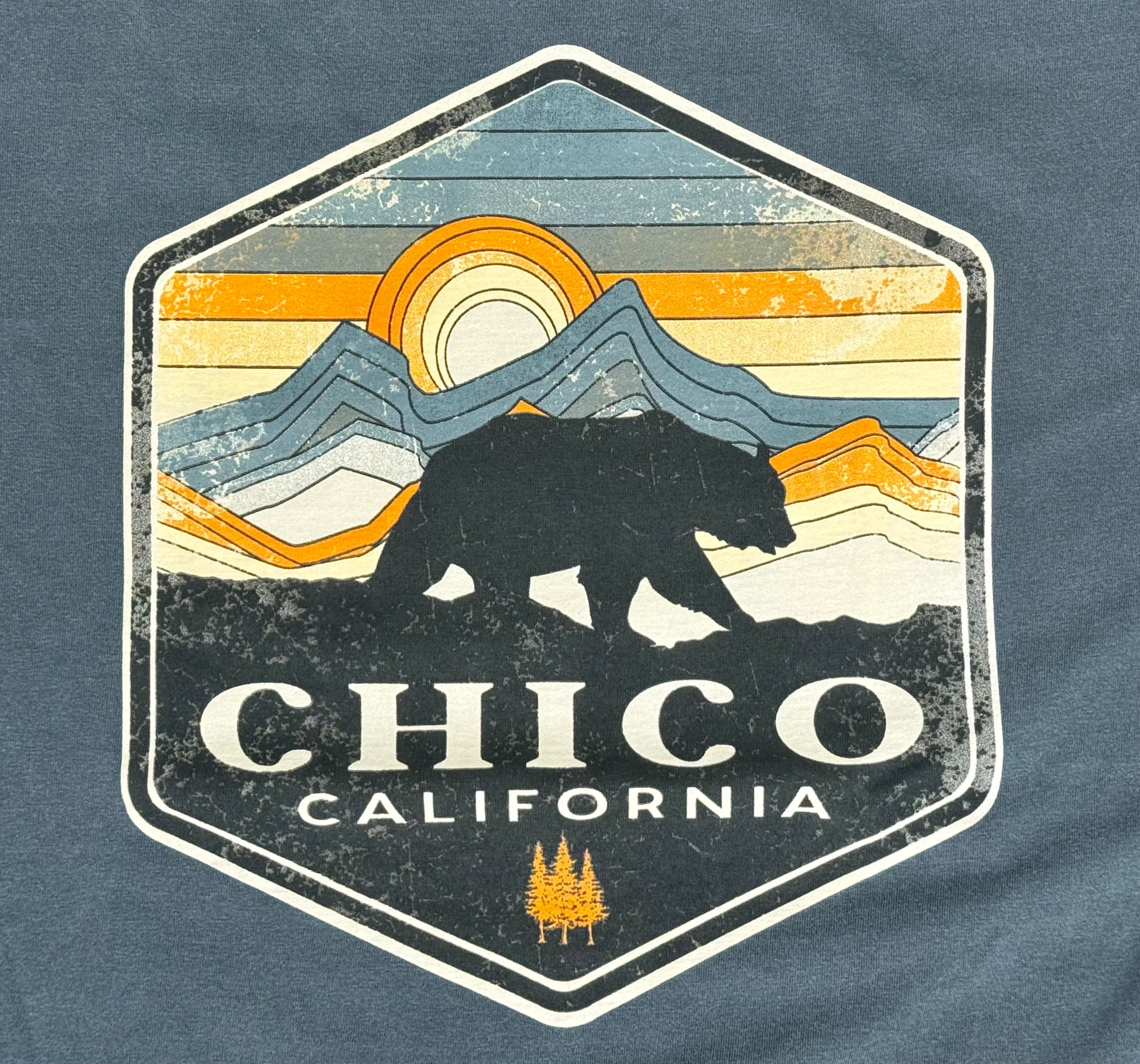 Night Owl Grizzly 100% Cotton Chico T-Shirt