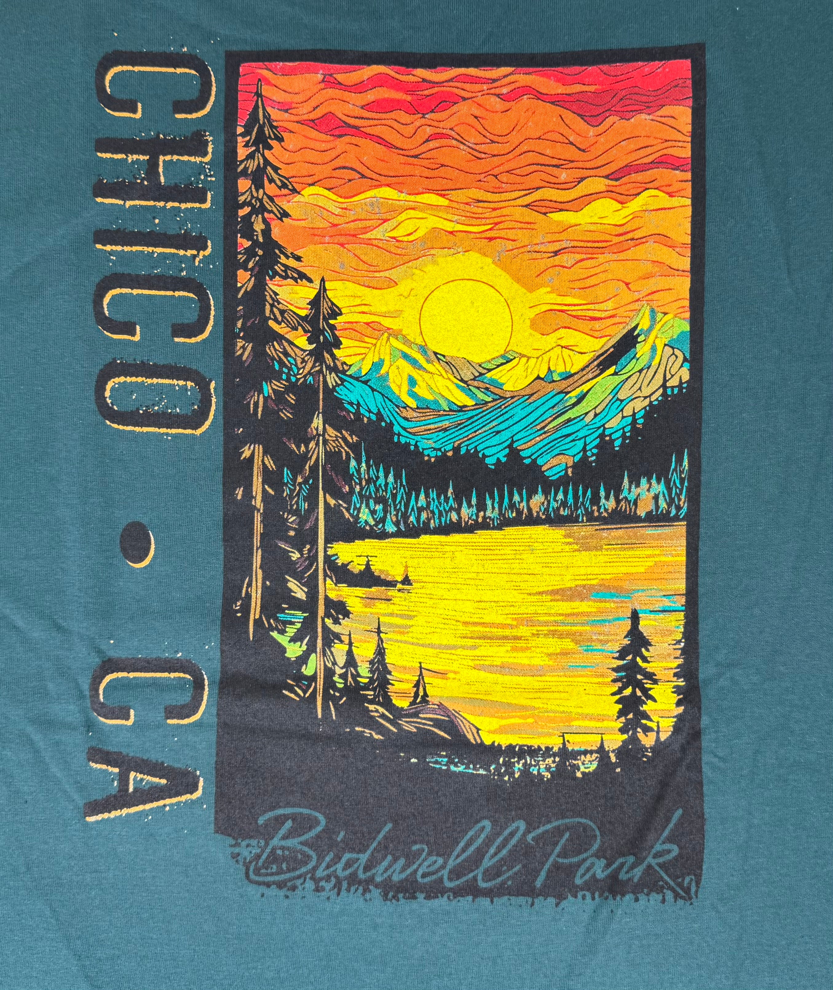 Transcending Moutains 100% Cotton Chico T-Shirt