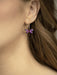 Holly Yashi Dragonfly Dreams Earrings - Violet Skies    