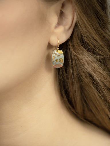Holly Yashi forever Fleur Earrings - Blue Mist    