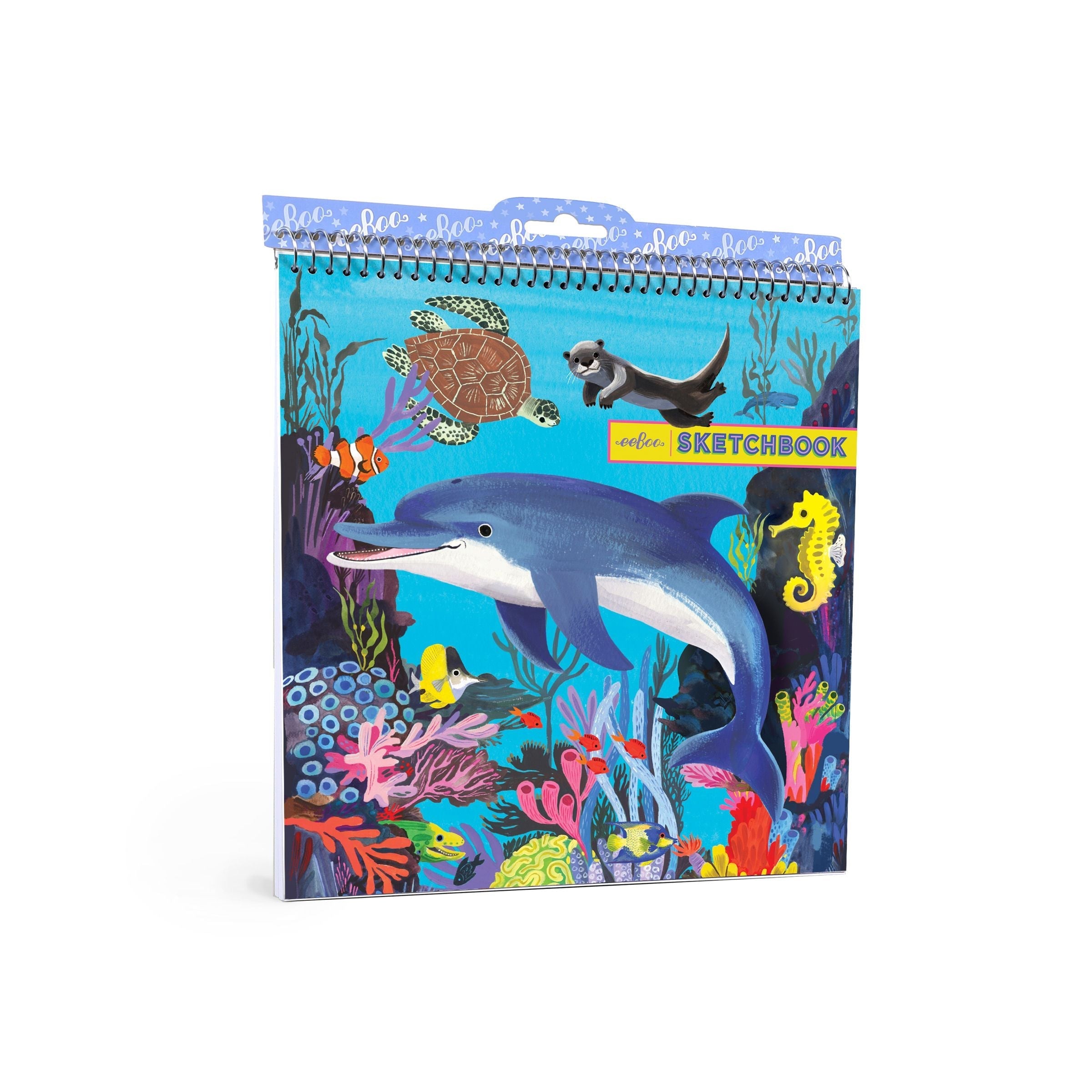 eeBoo Sea Life Square Sketchbook