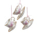 Pink Porcelain Tea Cup Ornament (Single) - Random Style