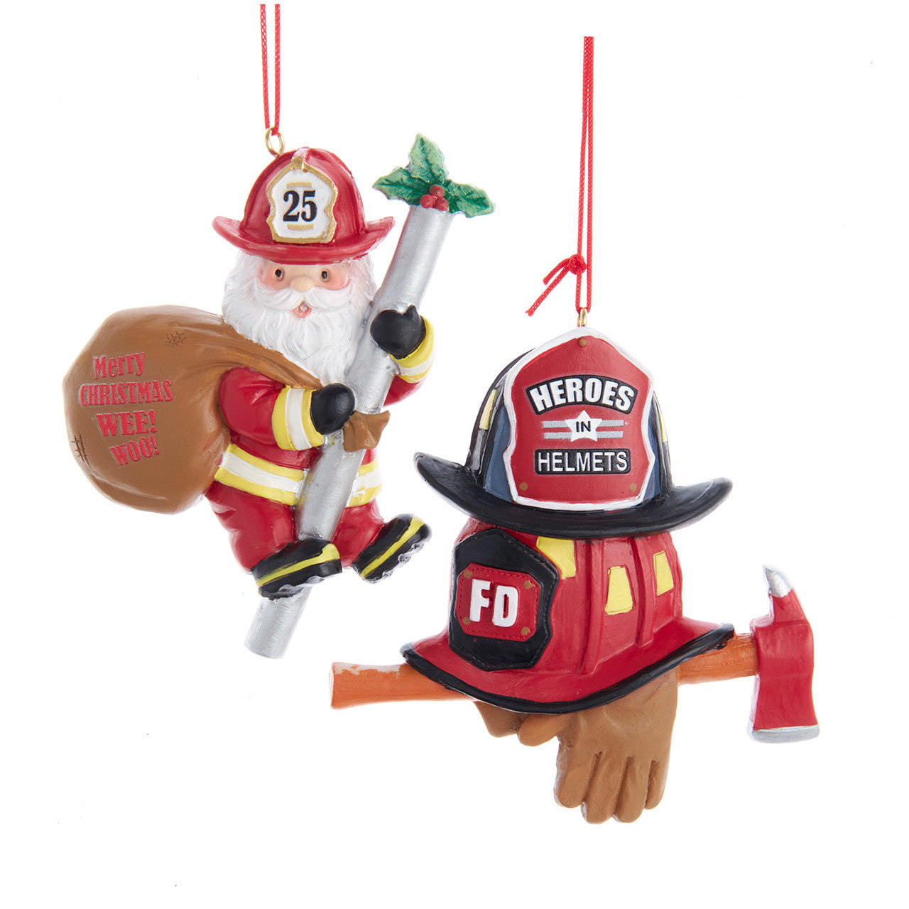 Firefighter Ornament (Single) - Random Style