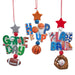 Baseball, Basketball or Football Dangle Ornament (Single) - Random Style