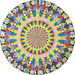 Susan Barnett Mandala IV 500 Piece Round Puzzle