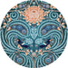Huia And Chrysanthemum 500 Piece Round Catherine Marion Puzzle