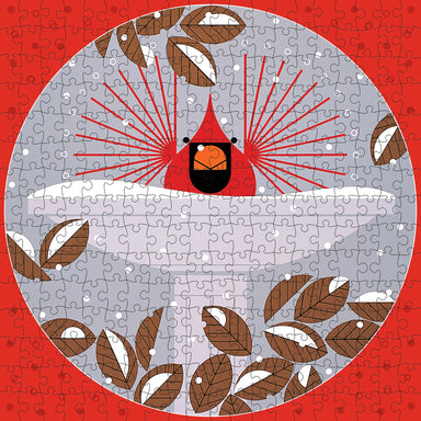 Charley Harper B-r-r-r-r-rdbath 300 Piece Puzzle    