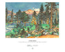 Clouds, Upper Lyell Trail Along Lyell Fork, Sierra, California 500 Piece Chiura Obata Puzzle