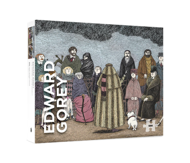 POM Edward Gorey: The Awdrey-Gore Legacy 500 Piece Jigsaw Puzzle