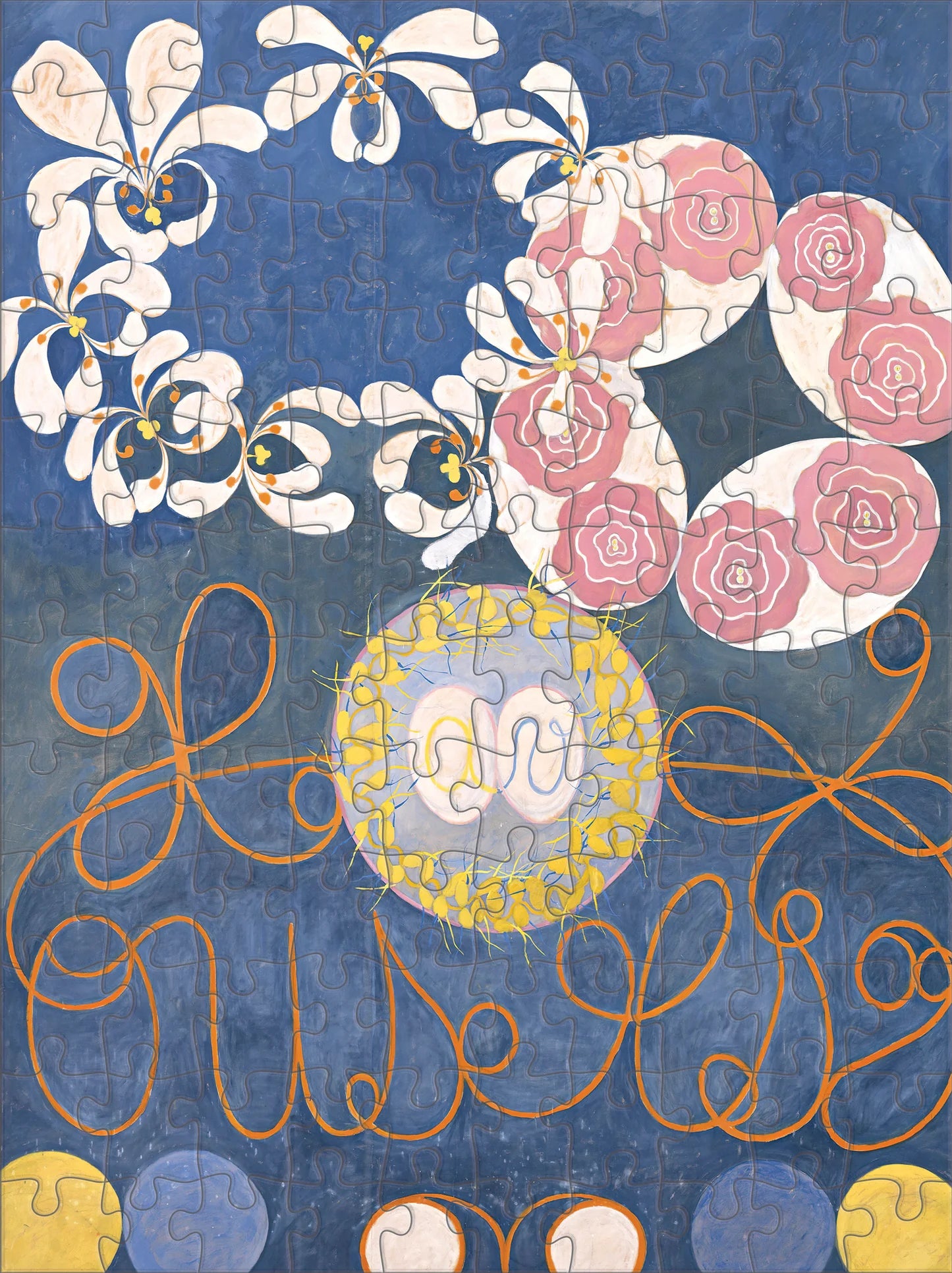 Hilma af Klint 120 Piece Double Sided Puzzle Set
