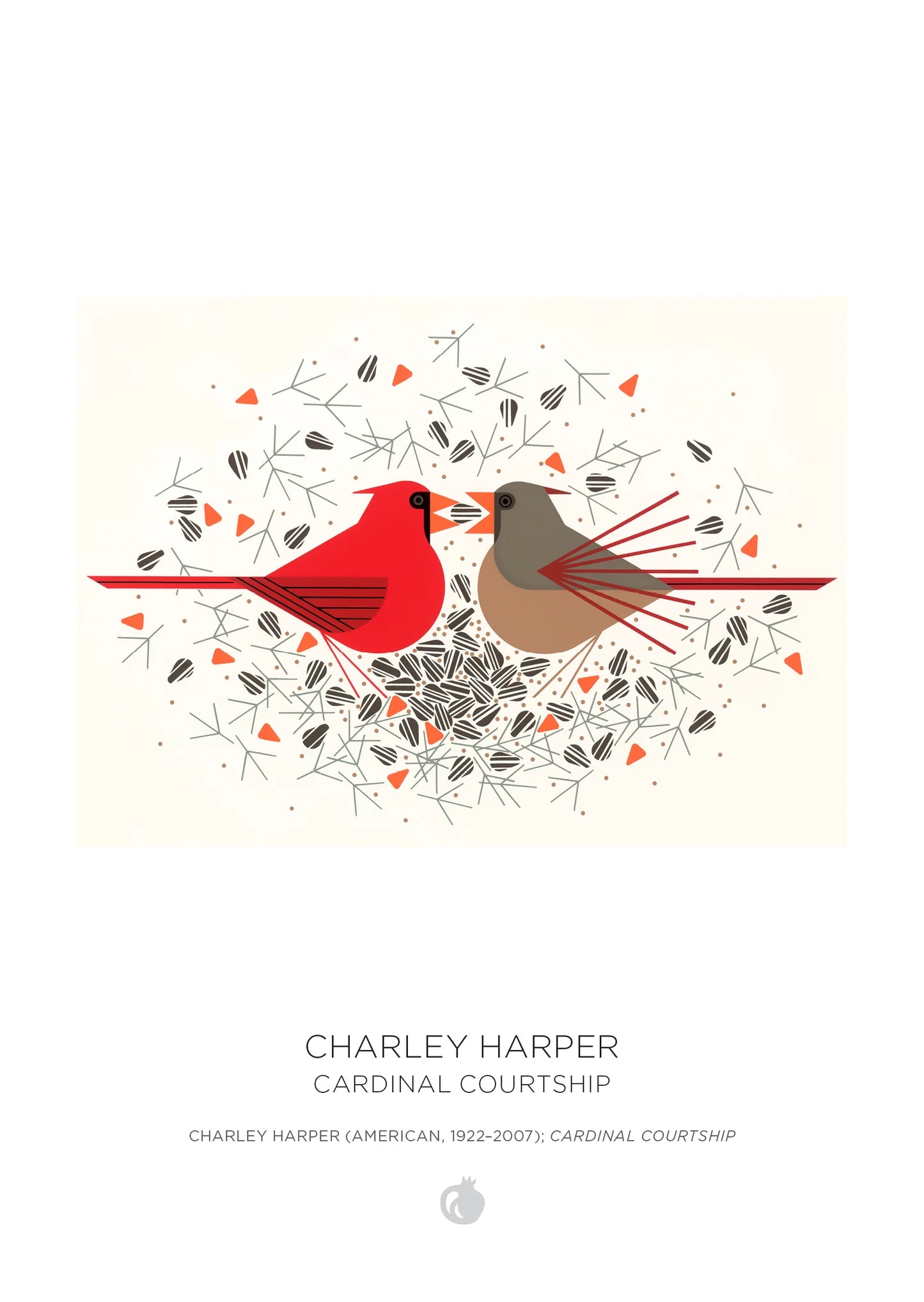 Charley Harper 120-Piece Double-Sided Jigsaw Puzzle Set