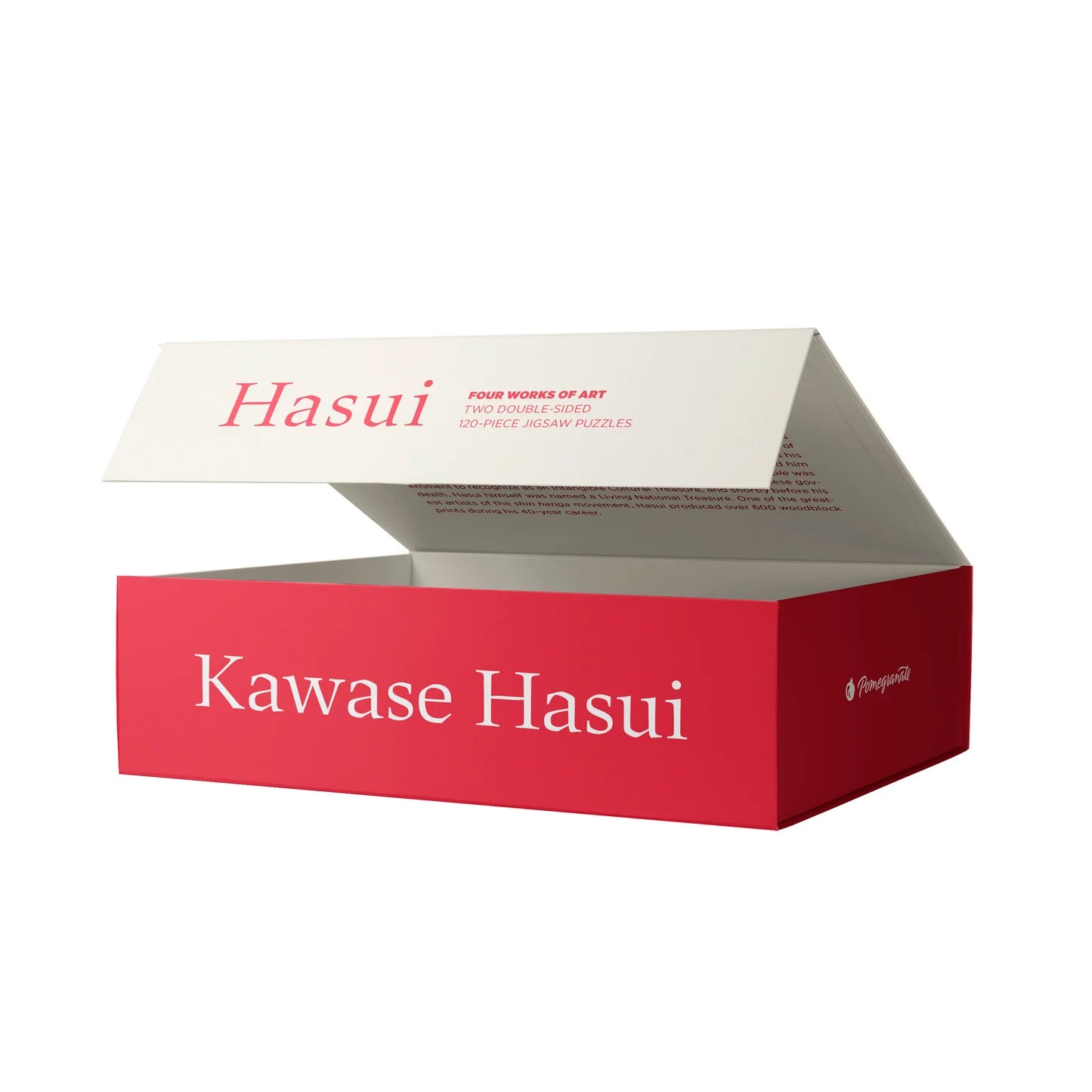 Kawase Hasui Snowfall 120-Piece Double-Sided Puzzle Set