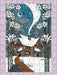 CJ Hurley Snowy Cabins 120-Piece Double-Sided Puzzle Set