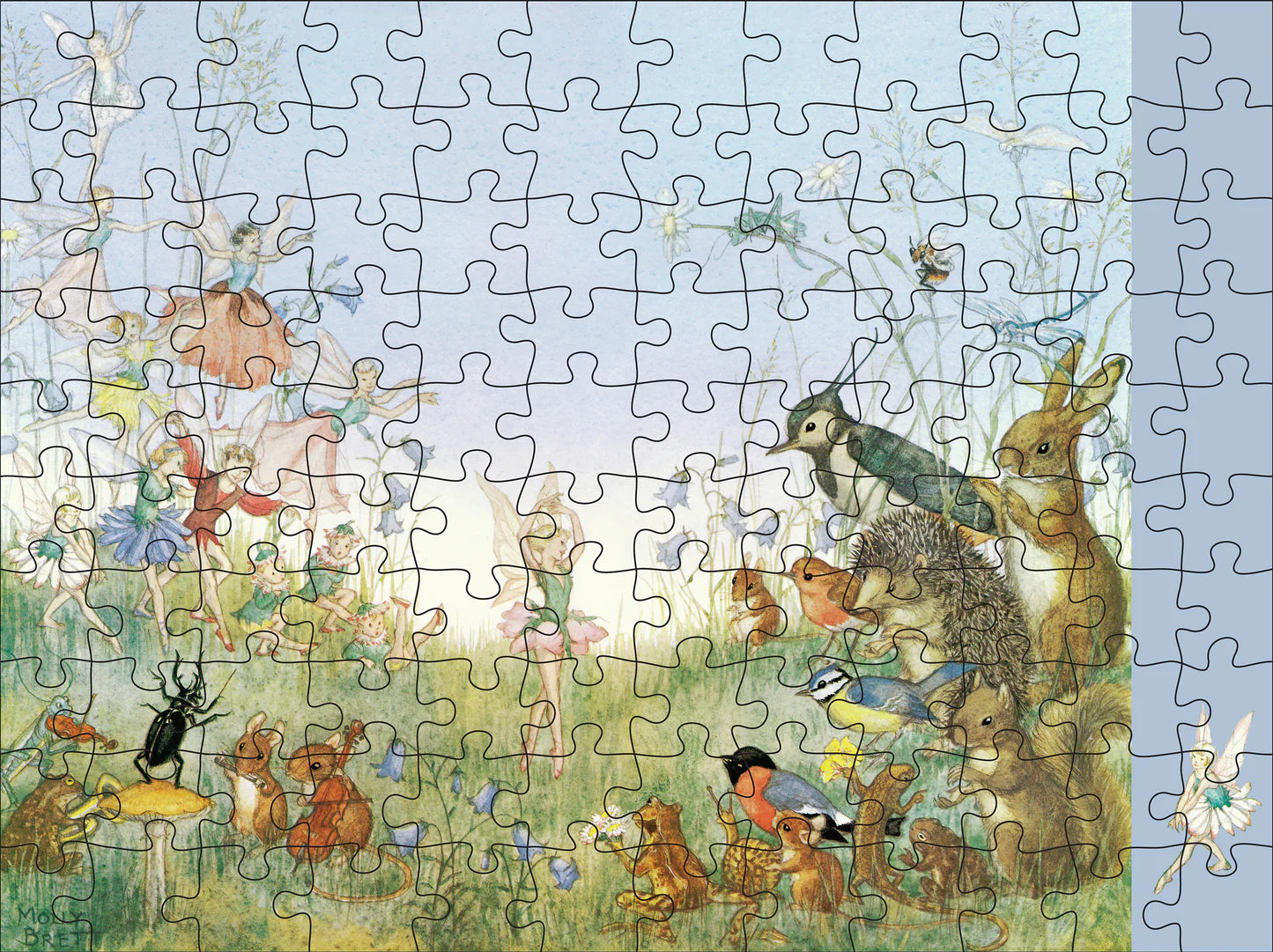 Molly Brett Woodland Adventures 120-Piece Double-Sided Puzzle Set