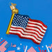 Old World Christmas Star-Spangled Banner Ornament
