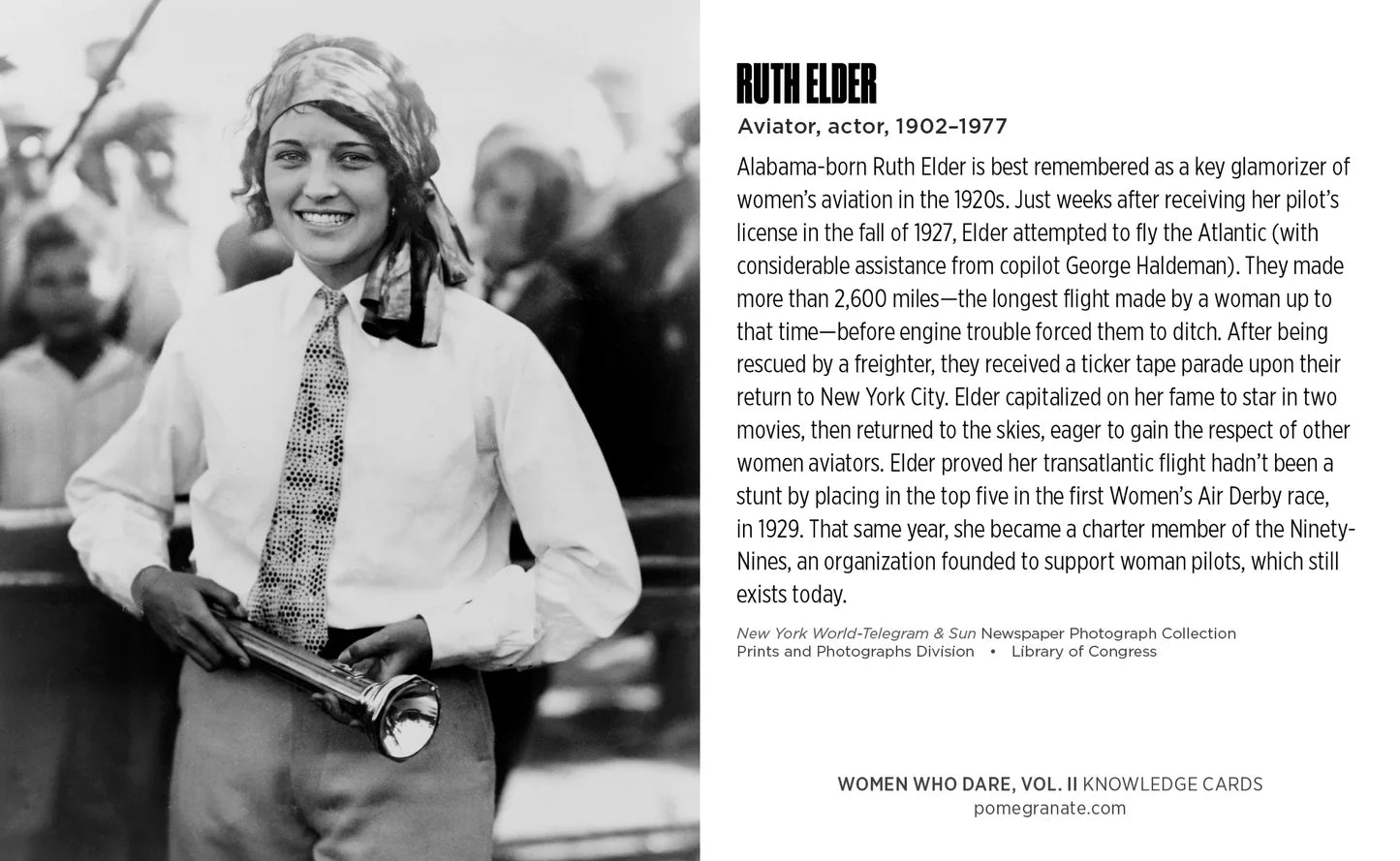 Library of Congress Knowledge Cards - Women Who Dare Vol. 2