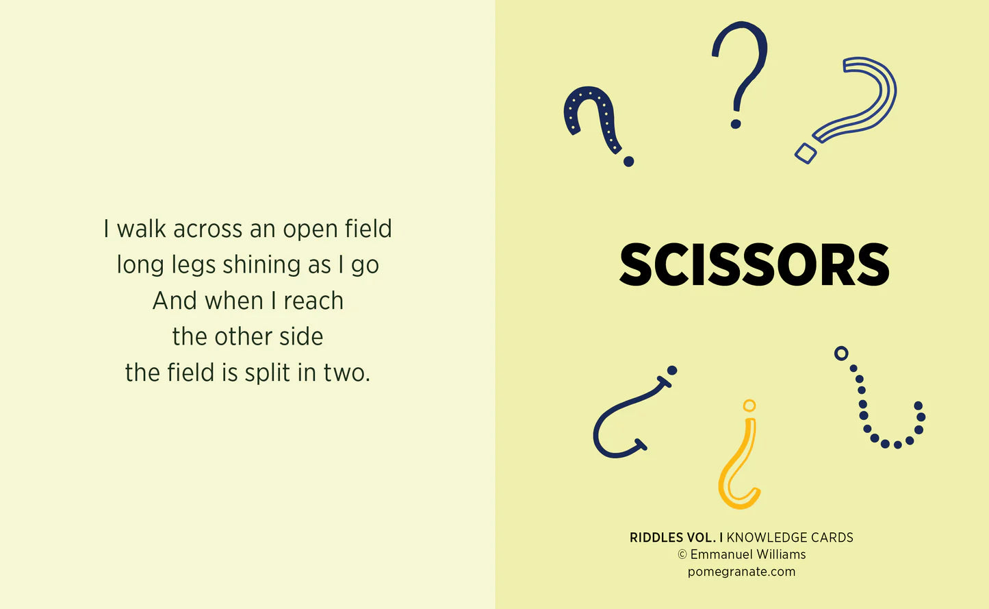 Knowledge Cards - Riddles