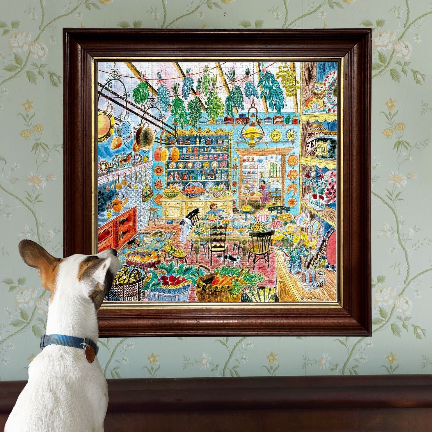 eeBoo Victorian Kitchen 1000 Piece Puzzle