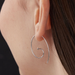 Boma Minimalist Spiral Pull Through Hoops
