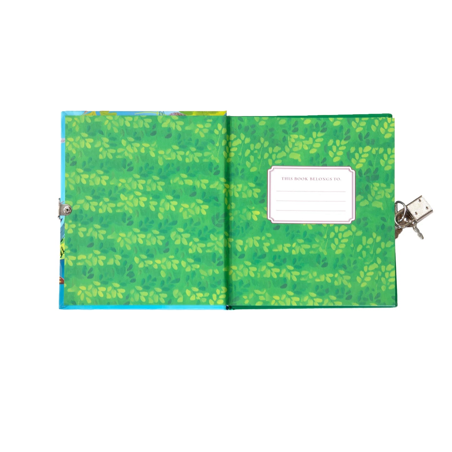 eeBoo Rainforest Animals Locking Diary