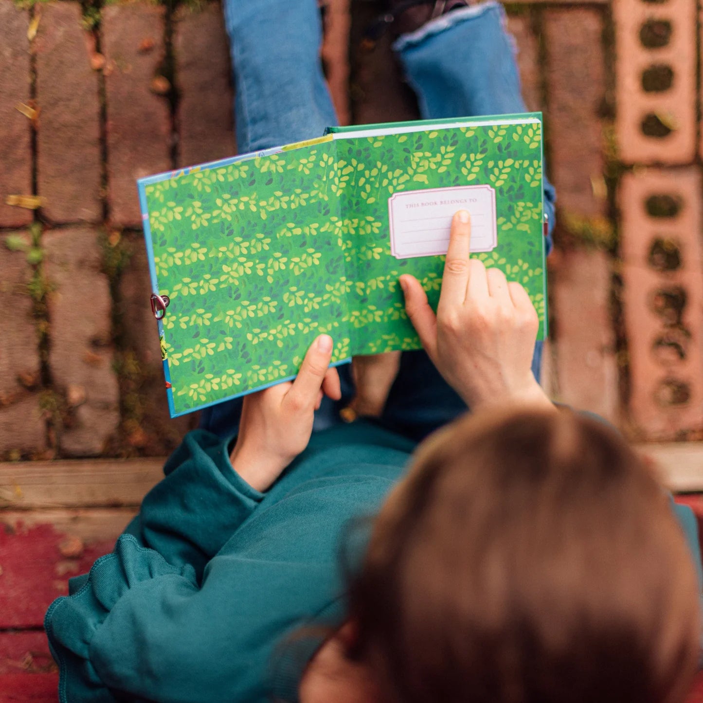 eeBoo Rainforest Animals Locking Diary