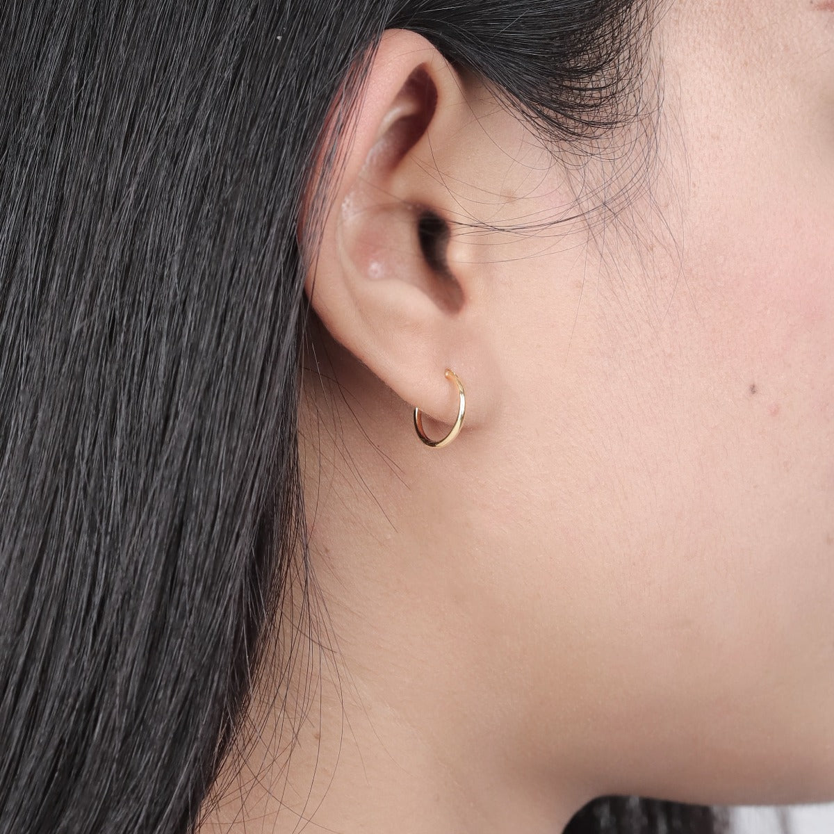 Boma 14K Gold Hoop Earrings
