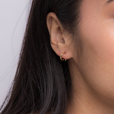 Boma 14K Gold Small Vermeil Hoops