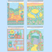 LFELNE FlowArt Dot-By-Letter - Cozy Cottage
