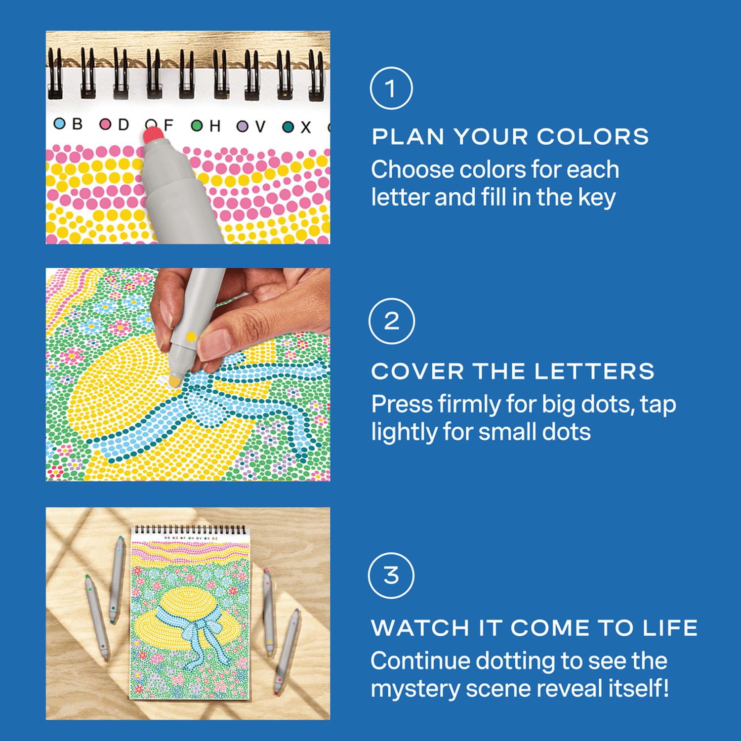 LFELNE FlowArt Dot-By-Letter - Cozy Cottage