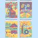 LFELNE FlowArt - Dot-By-Letter - Pumpkins and Pastures