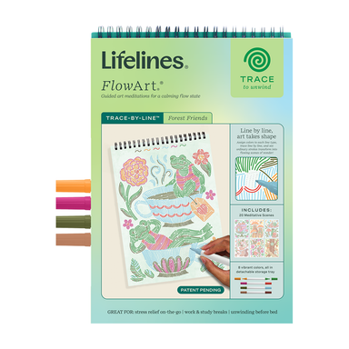 Lifelines FlowArt Trace-to-Doodle - Woodland Whimsy