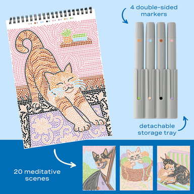 LFELNE FlowArt Dot-By-Letter - Wags and Whiskers